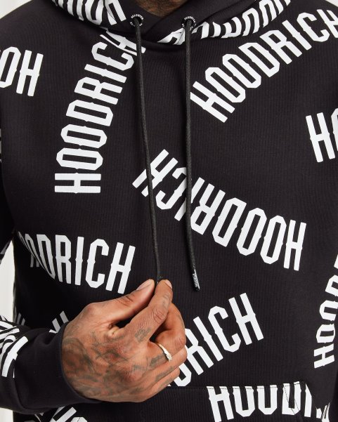 Hoodrich NZ Black/White OG Repro Hoodie