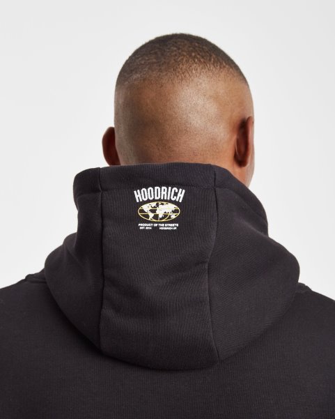 Hoodrich NZ OG Mark Hoodie Black/White/Illuminating