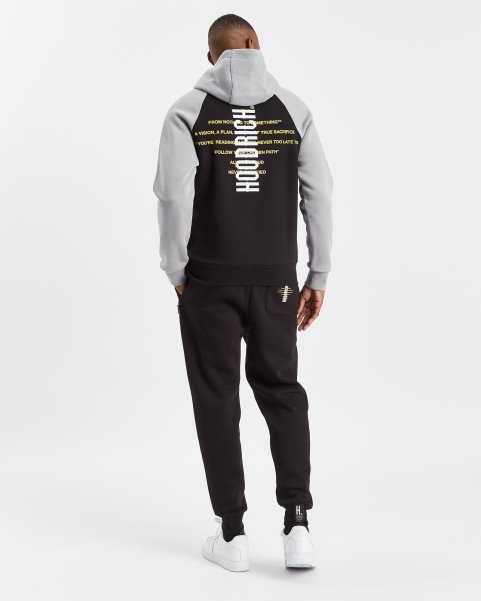 Black/Sleet/White/Daffodil OG Levelz Hoodie Hoodrich NZ