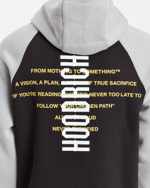 Black/Sleet/White/Daffodil OG Levelz Hoodie Hoodrich NZ