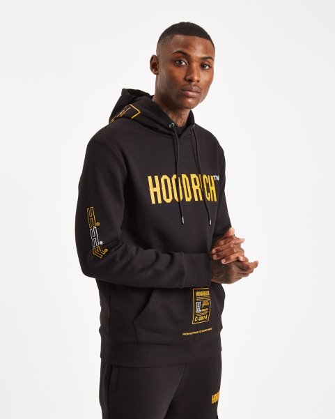 Black/Yellow/White Hoodrich NZ OG Akira V6 Hoodie