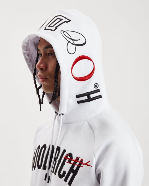 OG Heat Hoodie Hoodrich NZ White/Black/Lychee