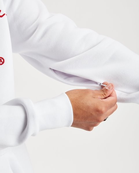 OG Heat Hoodie Hoodrich NZ White/Black/Lychee