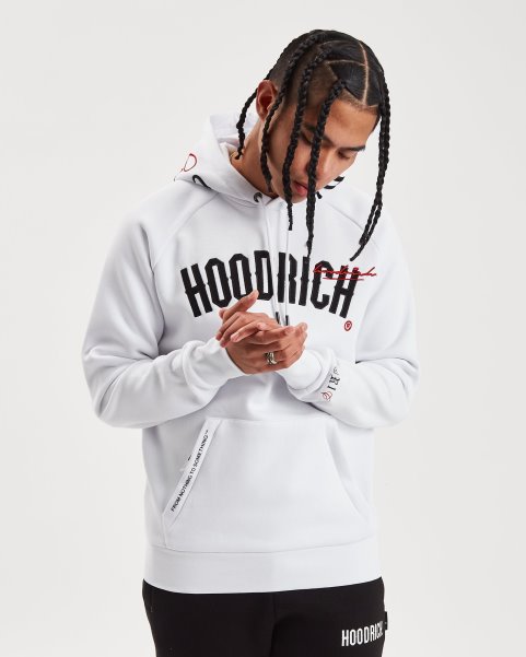 OG Heat Hoodie Hoodrich NZ White/Black/Lychee