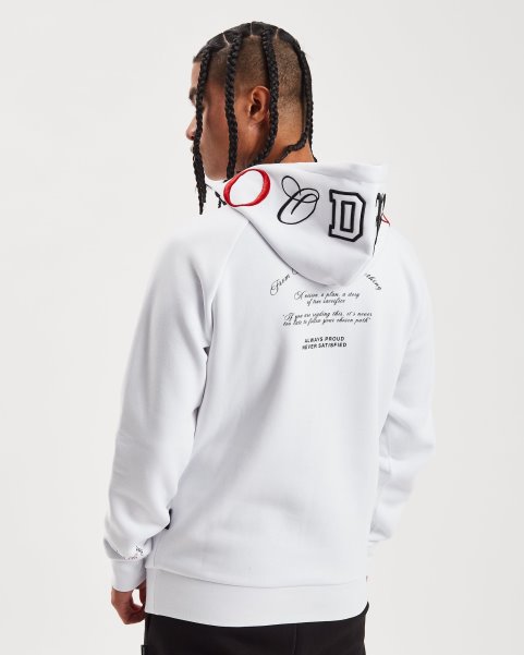 OG Heat Hoodie Hoodrich NZ White/Black/Lychee