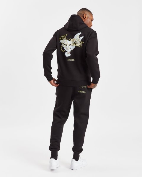 Black/White/Illuminating OG Take Flight Hoodie Hoodrich NZ