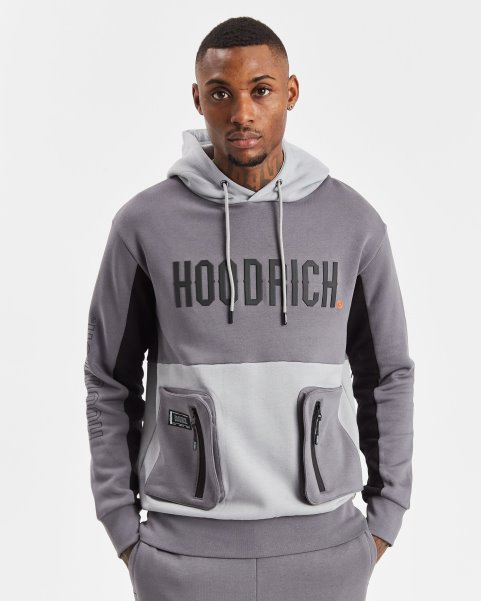 OG Stamp Hoodie Hoodrich NZ Iron/Sleet/Black/Orange