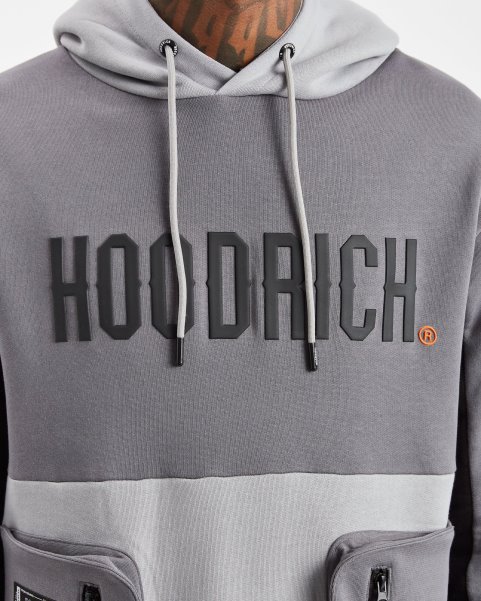 OG Stamp Hoodie Hoodrich NZ Iron/Sleet/Black/Orange