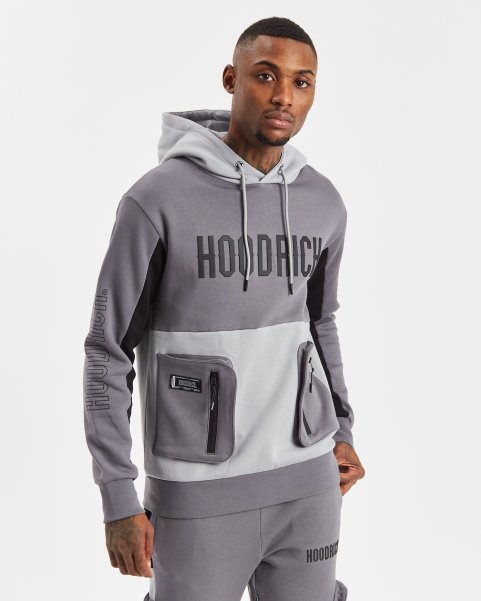 OG Stamp Hoodie Hoodrich NZ Iron/Sleet/Black/Orange