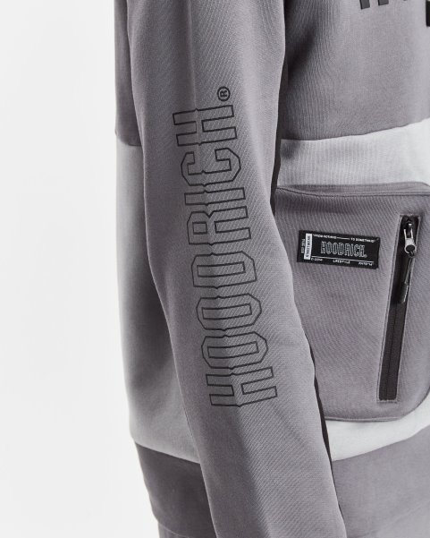 OG Stamp Hoodie Hoodrich NZ Iron/Sleet/Black/Orange