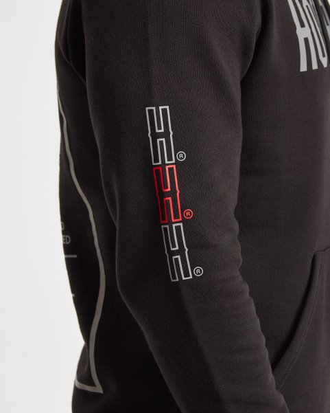 OG Akira V6 Hoodie Black/Reflective Hoodrich NZ
