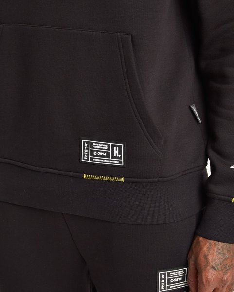 Hoodrich NZ Black/Iron Gate/Yellow OG Blend Hoodie