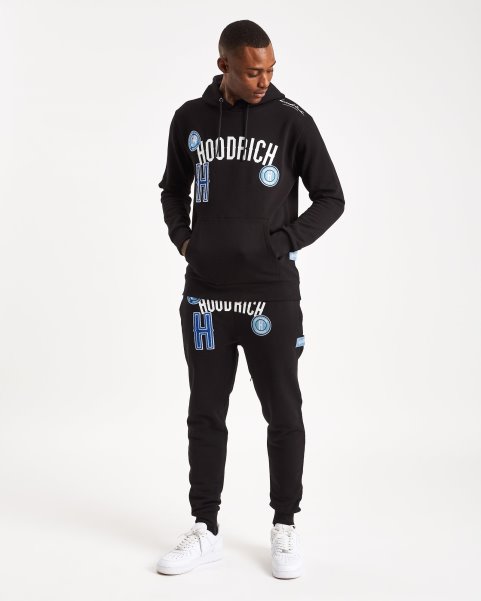 Hoodrich NZ OG Pacific Hoodie Black/Strong Blue/Baby Blue