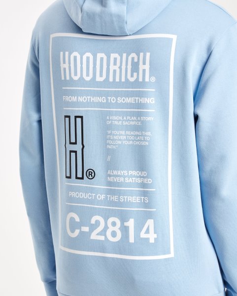 Hoodrich NZ Baby Blue/White/Black OG Akira V6 Hoodie