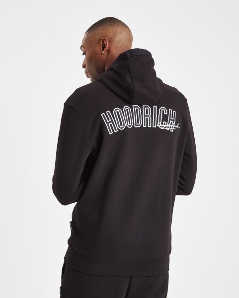Hoodrich NZ OG Stack Zip Hoodie Black/White