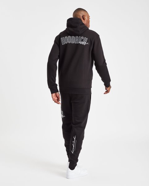 Hoodrich NZ OG Stack Zip Hoodie Black/White