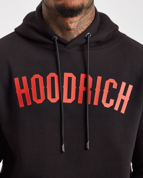 Black/Red/White Hoodrich NZ OG Tycoon Hoodie
