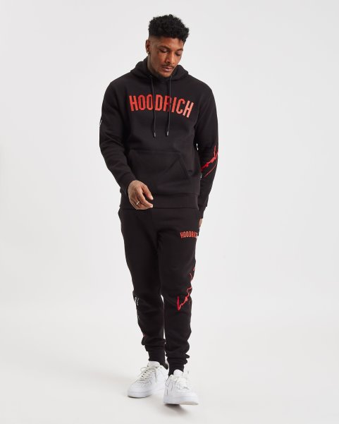 Black/Red/White Hoodrich NZ OG Tycoon Hoodie