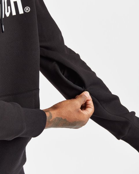 Black/White OG Core Hoodie Hoodrich NZ