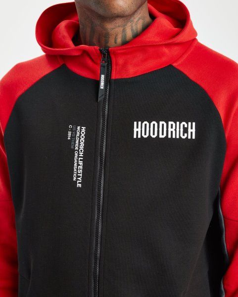 OG Phaze Track Top Hoodrich NZ Black/Flame/White