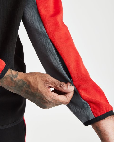 OG Phaze Track Top Hoodrich NZ Black/Flame/White