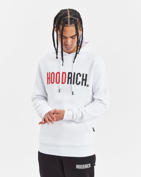 White/Lychee/Black Hoodrich NZ OG Splitter Hoodie