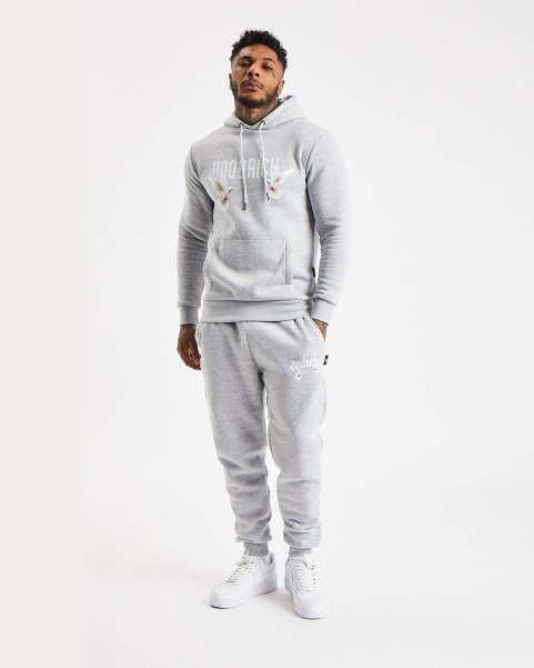 OG Take Flight Joggers Hoodrich NZ Grey/White/Azure Blue
