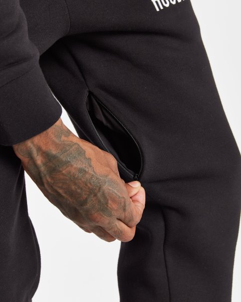 Black/White Hoodrich NZ OG Infield Joggers