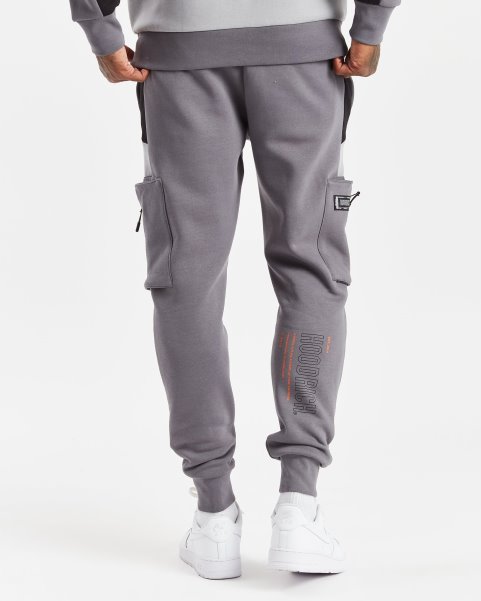Hoodrich NZ Iron/Sleet/Black/Orange OG Stamp Cargo Joggers
