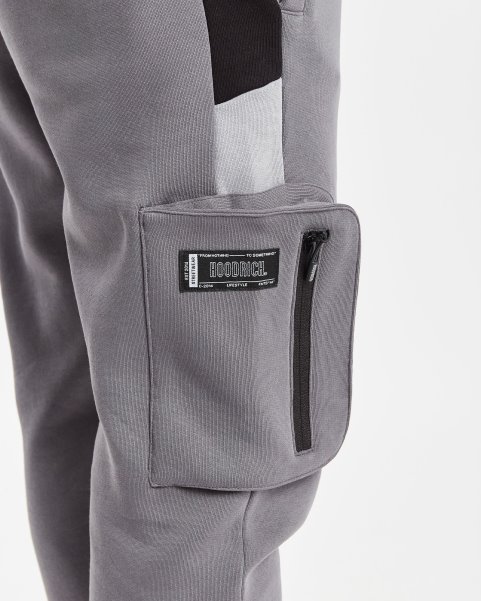 Hoodrich NZ Iron/Sleet/Black/Orange OG Stamp Cargo Joggers