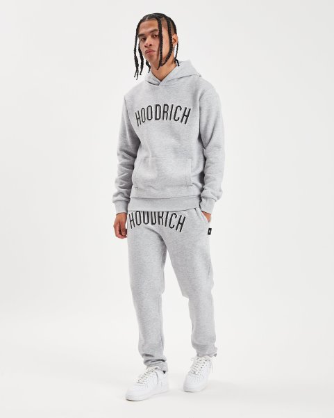 Heather Grey/White/Black Hoodrich NZ OG Essence Joggers