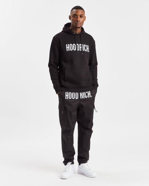 Black/White/Red OG Trek Cargo Pants Hoodrich NZ