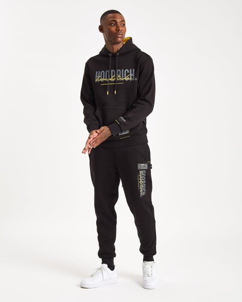 OG Blend Joggers Hoodrich NZ Black/Iron Gate/Yellow