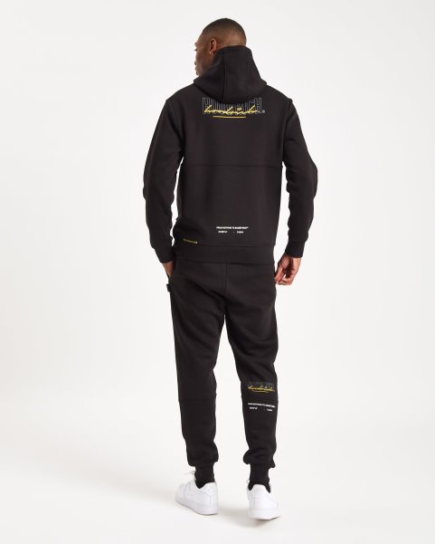 OG Blend Joggers Hoodrich NZ Black/Iron Gate/Yellow