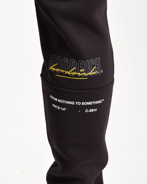 OG Blend Joggers Hoodrich NZ Black/Iron Gate/Yellow