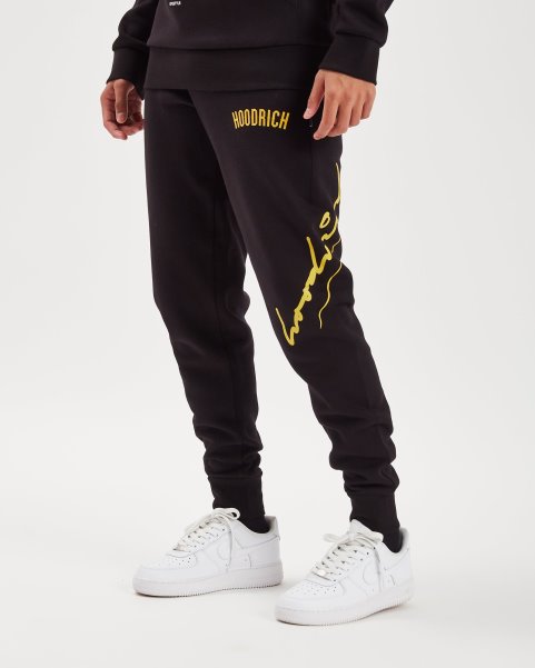 OG Tycoon Joggers Black/Daffodil Hoodrich NZ