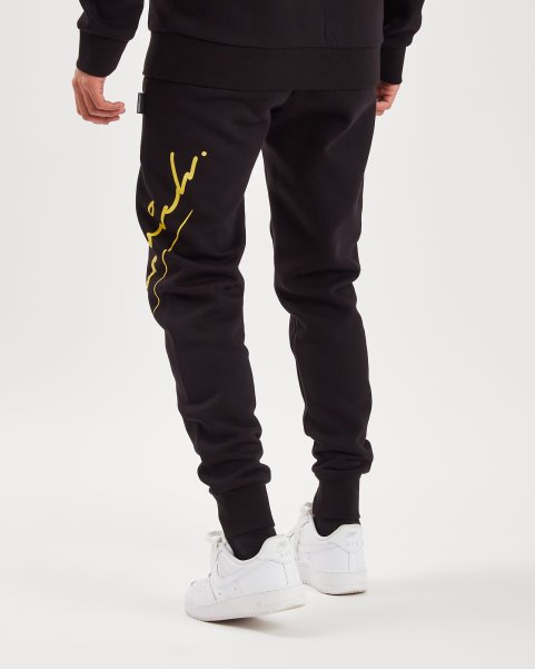 OG Tycoon Joggers Black/Daffodil Hoodrich NZ