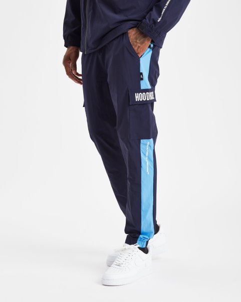 OG Cript Cargo Pants Hoodrich NZ Navy/Azure/White