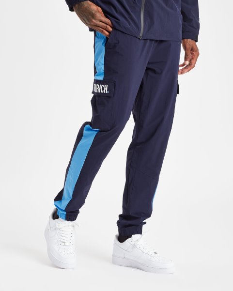 OG Cript Cargo Pants Hoodrich NZ Navy/Azure/White