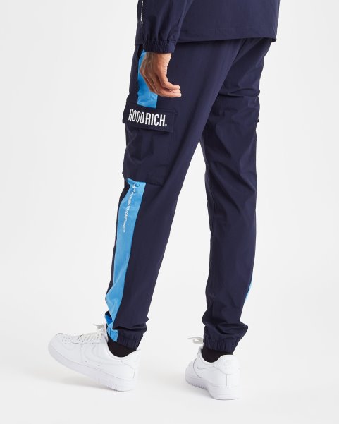 OG Cript Cargo Pants Hoodrich NZ Navy/Azure/White