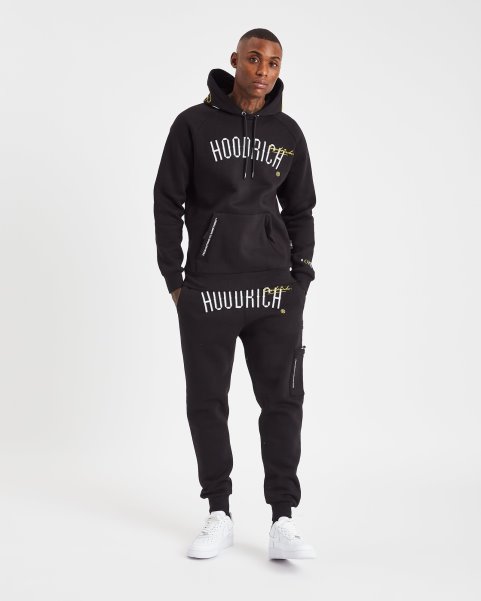 OG Heat Joggers Black/Daffodil Hoodrich NZ