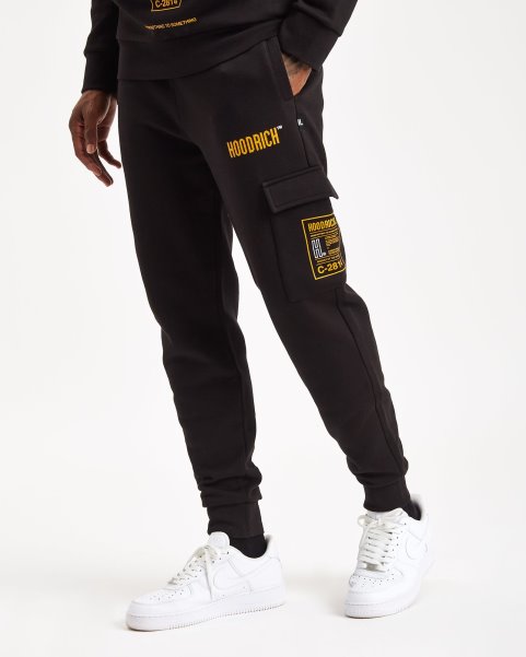 Hoodrich NZ OG Akira V6 Cargo Joggers Black/Yellow/White