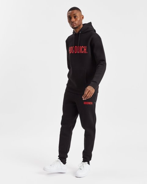Hoodrich NZ OG Core Joggers Black/Red