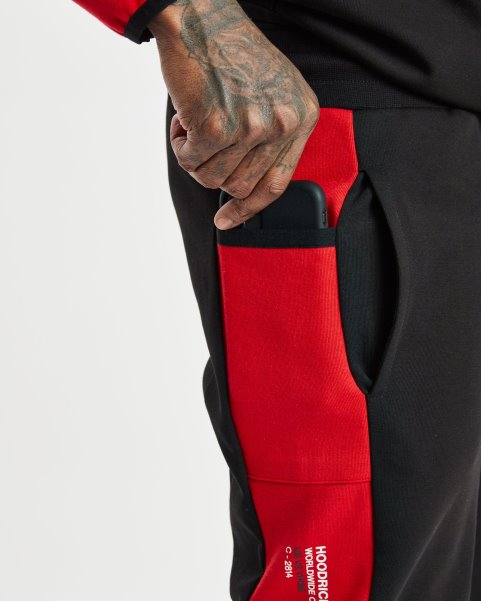 OG Phaze Joggers Black/Flame/White Hoodrich NZ