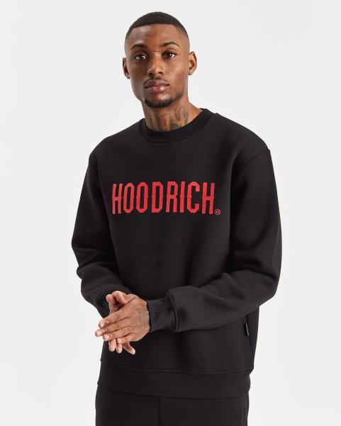 Hoodrich NZ OG Core Sweatshirt Black/Red