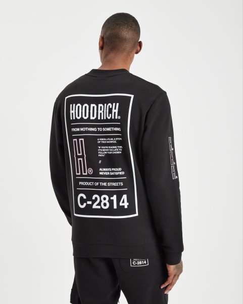 Black/White/Rose Hoodrich NZ OG Akira V6 Sweatshirt