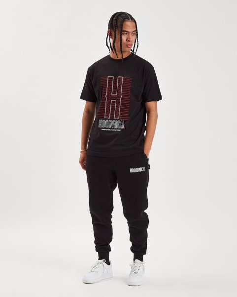 OG Cable T-shirt Hoodrich NZ Black/White/Lychee