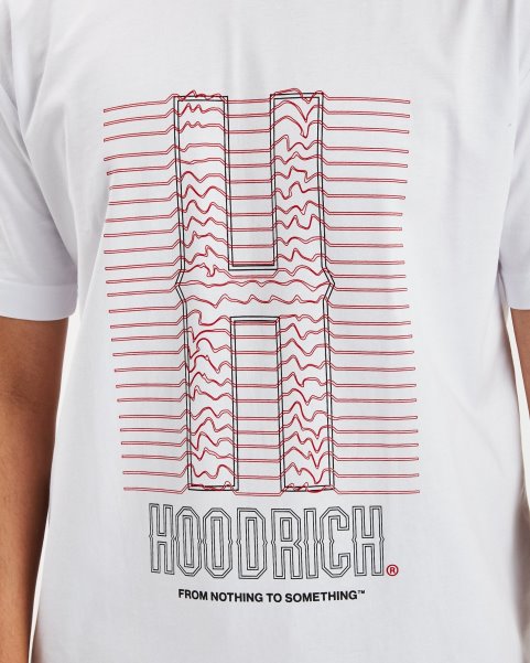 OG Cable T-shirt White/Lychee/Black Hoodrich NZ