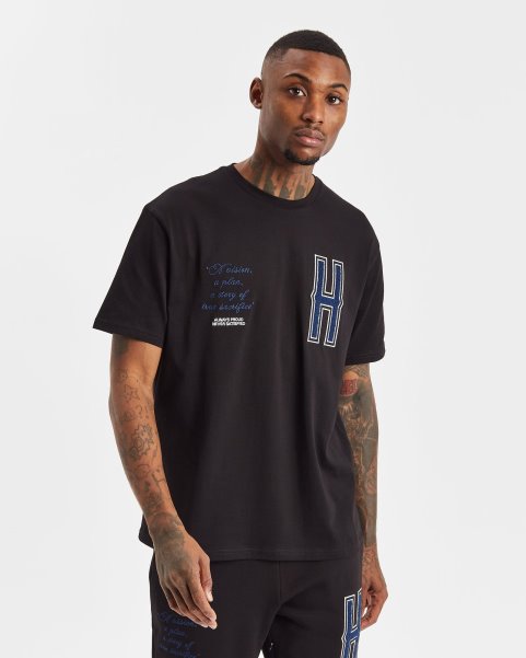 Hoodrich NZ OG Pulse T-Shirt Black/Sodalite