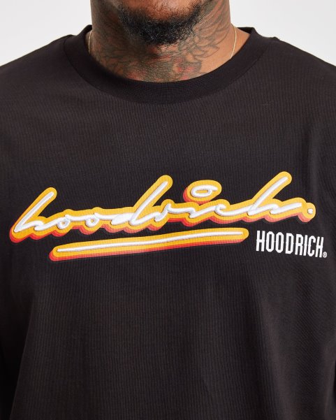 OG Ink T-shirt Black/White/Yellow Hoodrich NZ